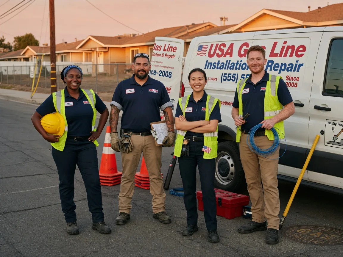 Gas Line Installation company in Lagunitas, CA